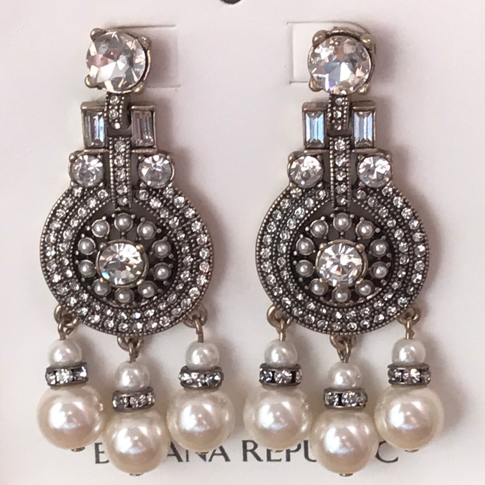Banana Republic Chandelier Earrings